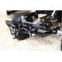 GPM for Traxxas TRX-4 Trail Defender Crawler Upgrade Parts Aluminum Rear Bumper with D-Rings - 1 Set Black