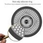 LEKEYE Drain Hair Catcher/Bathtub Shower Drain Hair Trap/Strainer Stainless Steel Drain Protector(Patented Product)