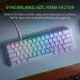 Razer Huntsman Mini 60% Gaming Keyboard: Fastest Keyboard Switches Ever - Clicky Optical Switches - Chroma RGB Lighting - PBT Keycaps - Onboard Memory - Mercury White Razer Huntsman Mini 60% Gaming Keyboard: Fastest Keyboard Switches Ever - Clicky Optical Switches - Chroma RGB Lighting - PBT Keycaps - Onboard Memory - Mercury White