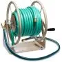 Liberty Garden 703-1 Multi-Purpose Steel Garden Wall/Floor Mount Hose Reel, Tan Liberty Garden 703-1 Multi-Purpose Steel Garden Wall/Floor Mount Hose Reel, Tan