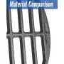 X Home 66095 Cast Iron Grill Grates for Weber Genesis II and Genesis II LX 300 Series, Genesis II E/S-310, Upgraded Sear Grates Replacement Parts with Gourmet BBQ System, 18.9'' x 13.3'', Set of 3 X Home 66095 Cast Iron Grill Grates for Weber Genesis II and Genesis II LX 300 Series, Genesis II E/S-310, Upgraded Sear Grates Replacement Parts with Gourmet BBQ System, 18.9'' x 13.3'', Set of 3