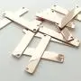 10 Pieces - 16K Rose Gold Plated Stamping Blank Bar Horizontal Pendant Name Plate Jewelry Supply Craft Supplies 1.35'' x 0.28'' (34.3mm x 7mm) - 10P4 (Rose Gold) 10 Pieces - 16K Rose Gold Plated Stamping Blank Bar Horizontal Pendant Name Plate Jewelry Supply Craft Supplies 1.35'' x 0.28'' (34.3mm x 7mm) - 10P4 (Rose Gold)