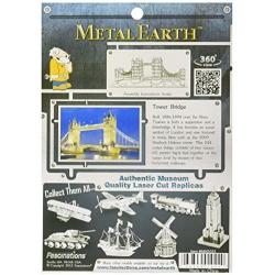 Fascinations Metal Earth London Tower Bridge 3D Metal Model Kit