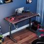EUREKA ERGONOMIC Gaming Desk Captain Series Home Office Computer Gaming Desk Mouse Pad New Polygon Legs Design (47 inch, Black)