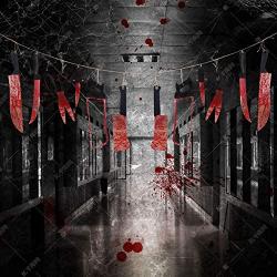 Lakuku 20PCS Halloween Decorations Bloody Weapons Horror Scary Metallic Butcher Knife Chainsaw Weapons Haunted House Banners Garland Props Party Supplies (8pcs,12pcs)