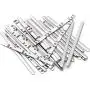 Mr Rex 100PCS Adhesive Metal Nose Bridge Strips for Face Mask, 90MM Aluminum Flat Nose Wire with Backing Tape, Bendable Sticky Nose Pieces for Mask Sewing Handmade DIY Crafting Mr Rex 100PCS Adhesive Metal Nose Bridge Strips for Face Mask, 90MM Aluminum Flat Nose Wire with Backing Tape, Bendable Sticky Nose Pieces for Mask Sewing Handmade DIY Crafting