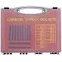 Erie Tools 11 Piece 5/16'' Metal Lathe Cutter Set with Carbide Tipped for Turning, Boring, and Chamfering Erie Tools 11 Piece 5/16'' Metal Lathe Cutter Set with Carbide Tipped for Turning, Boring, and Chamfering