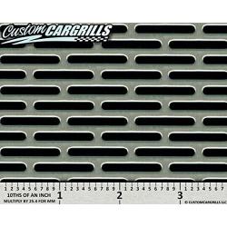 CCG 16''x48'' Perforated SS Grill Mesh Sheet - Silver