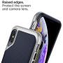 Spigen Neo Hybrid Designed for iPhone Xs MAX Case (2018) - Satin Silver