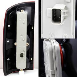 For Dodge Ram 1500 | 2500 |3500 Pickup Truck Dark Red Tail Lights Replacement With Circuit Board Pair