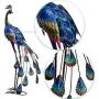 TERESAS COLLECTIONS 35 inch Metal Peacock Decor Garden Statues and Sculptures, Garden Art Sculptures Standing Indoor Outdoor for Backyard Porch Patio Lawn Decorations TERESAS COLLECTIONS 35 inch Metal Peacock Decor Garden Statues and Sculptures, Garden Art Sculptures Standing Indoor Outdoor for Backyard Porch Patio Lawn Decorations