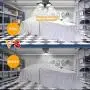 2-Pack 160W LED Garage Light, Super Bright 16000LM Garage Lights with Motion Switch, 6000K Easy-Installation LED Ceiling Lights with 5 Adjustable Panels, Ideal Bay Lights for Garage Basement Warehouse 2-Pack 160W LED Garage Light, Super Bright 16000LM Garage Lights with Motion Switch, 6000K Easy-Installation LED Ceiling Lights with 5 Adjustable Panels, Ideal Bay Lights for Garage Basement Warehouse