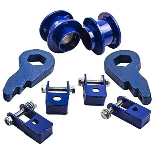Waverspeed for Chevy Lift Leveling Kits, Torsion Bar Keys with Shock Extenders for GMC Suburban Avalanche Tahoe Pickup 2000-2006 2WD 4WD