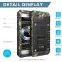 Mitywah Waterproof Case Compatible with iPhone 7 / iPhone 8 Heavy Duty Durable Metal Full Body Protective Case Built-in Screen Protection Shockproof Dustproof Rugged Military Grade Defender,Camouflage