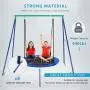 VIVOHOME Metal Swing Frame Full Steel Stand, Hold up to 440 lbs, Saucer Swing NOT Included VIVOHOME Metal Swing Frame Full Steel Stand, Hold up to 440 lbs, Saucer Swing NOT Included