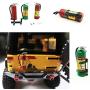 AKDSteel Model Car Parts, 1/10 RC Crawler Accessory Parts Fire Extinguisher Model for RC CAR AXIAL SCX10 TRX4 D90 CC01 Green