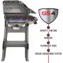 Weber 45010001 Spirit II E-310 3-Burner Liquid Propane Grill, Black