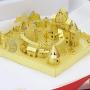MU Amusement Park Roller Coaster 3D Metal Puzzle Assemble Model Kits DIY Laser Cut Jigsaw Toy YM-L074-C