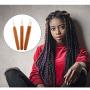 Sunshane 6 Pieces Dreadlock Crochet Hook 0.5mm 0.75 mm Needle Weaving Crochet, Include 1 Hook, 2 Hooks, 3 Hooks for Braid Craft