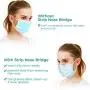 Nose Bridge Strips for mask, 100 PCS Aluminum Metal Nose Strips Straps Adjustable Nose Clips Wire Adhesive Nose Bridge Bracket for DIY Face mask Making Accessories for Sewing Crafts