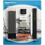 Amazon Basics Sketch and Drawing Art Pencil Kit - 17-Piece Set