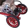 HMANE Engine Model Kit Vintage Classic Car, Metal Single Sylinder Mechanical Engine Model for Adults, DIY Assembly Engine Model Toys Collection Gift