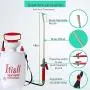 ITISLL Portable Garden Pump Sprayer Brass Wand Shoulder Strap for Yard Lawn Weeds Plants 1Gal ITISLL Portable Garden Pump Sprayer Brass Wand Shoulder Strap for Yard Lawn Weeds Plants 1Gal