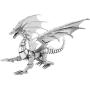 Fascinations Metal Earth ICONX Silver Dragon 3D Metal Model Kit