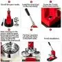 Mophorn Button Maker Badge Maker Machine Badge Punch Press Pin Button Maker with Free Button Parts and Circle Cutter (500pcs, 75mm)