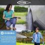 TITAN 150FT Garden Hose - All New Expandable Water Hose with Triple Latex Core 3/4'' Easy Removal Solid Brass Fittings Expanding Extra Strength Fabric Flexible with Jet Nozzle and Washers (B)