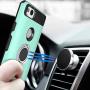Newseego Compatible with Google Pixel 2 Case (5.0inch) with Armor Dual Layer 2 in 1 with Extreme Heavy Duty Protection and Finger Ring Holder Kickstand Fit Magnetic Car Mount for Google Pixel 2-Green