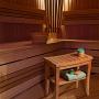 Premium Bamboo Shower Bench with Shelf - Wooden 2-Tier Bathroom and Shoe Organizer with Storage Shelf