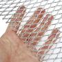 AUTOT 40 x 13 inch Car Grill Mesh Sheet, Silver Colored Aluminum Alloy Grille Mesh Roll, 11 x 25 mm Hexagon-Shape Grids