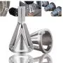 Deburring External Chamfering Tool, Chamfer Tool Deburring External Drill High Speed Stainless Steel Burr Removal Bit Quickly Repairs Damaged Metal External Chamfer Deburring Tool (Silver-2Pack) Deburring External Chamfering Tool, Chamfer Tool Deburring External Drill High Speed Stainless Steel Burr Removal Bit Quickly Repairs Damaged Metal External Chamfer Deburring Tool (Silver-2Pack)