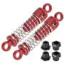 Tbest 2pcs Metal Shock Absorber, RC Shock Absorber Replacement with Caps Upgrade Parts Compatible with Fit for HS 18301 18302 18311 18312 1/18 RC Car