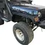 Hooke Road Wrangler TJ Steel Fender Flares Front & Rear Mud Guards Compatible with Jeep Wrangler TJ 1997-2006 - Set Hooke Road Wrangler TJ Steel Fender Flares Front & Rear Mud Guards Compatible with Jeep Wrangler TJ 1997-2006 - Set
