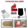 BEAMNOVA Button Badge Maker Machine 1-1/4 inch with 1000 Button Parts and Circle Cutter BEAMNOVA Button Badge Maker Machine 1-1/4 inch with 1000 Button Parts and Circle Cutter