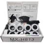 MX-h813 Price Tag Gun for Clothing Tags -Price Stickers-Expiration Date Stamp-Gun Stickers, 1 line Label Gun, Date Sticker Gun | Include: A Price Gun,10 Roll Labels,1 Ink Wheels,1 Ink