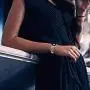 Compatible for Apple Watch Stainless Steel Band 38mm, 42mm Women Wristband Replacement for Apple Watch Series 5/4/3/2/1 Accessories Metal Bling Strap by YvY …
