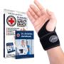 Doctor Developed Premium Copper Lined Wrist Support / Wrist Strap / Wrist Brace / Hand Support [Single] & Doctor Written Handbook— Suitable for both right and left hands
