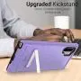 CoverON Metal Kickstand SleekStand Series for Samsung Galaxy Note 10 Plus Case/Note 10 Plus 5G Case - Purple