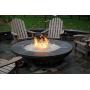 Onlyfire 30 Inches Black Steel Round Fire Pit Burner Ring, Tripple Ring