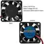 4010 Fan 24V 40x40x10MM DC Cooling Fan Circle Fan for 3D Printer Parts 4010 Fan 24V 40x40x10MM DC Cooling Fan Circle Fan for 3D Printer Parts