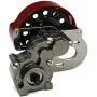 Que-T Full Metal Assembled Transmission Case /Gearbox with Straight Gear for 1/10 Axial SCX10 RC Model Crawler Car Titanium Que-T Full Metal Assembled Transmission Case /Gearbox with Straight Gear for 1/10 Axial SCX10 RC Model Crawler Car Titanium