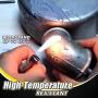 High Heat Resistant Metal Repair Paste,an Alternative to Welding,Bonding and Repairing Iron, Steel, and Other Metals
