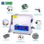 Commercial Ultrasonic Cleaner - DK SONIC 6L 180W Sonic Cleaner with Heater and Basket for Metal Parts, Carburetor,Fuel Injector,Record,Circuit Board,Brass,Engine Parts,Tableware,Home Repair Tool,etc
