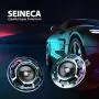 Car Horn 12v Loud Super tone,Waterproof Electric Horn Metal Twin Horn Kit with Protective Grill
