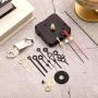 Quartz Clock Movement Mechanism DIY Repair Parts Replacement with 4 Pairs of Short Hands