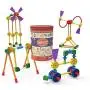 KNEX TINKERTOY - Classic Building Tin - 100 Parts - Collectible Tin - Ages 3+