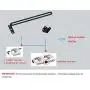 NOYITO Graphics Cooling Bracket Side-Blown North & South Bridge Vertical Cooling Bracket for PC DIY NOYITO Graphics Cooling Bracket Side-Blown North & South Bridge Vertical Cooling Bracket for PC DIY